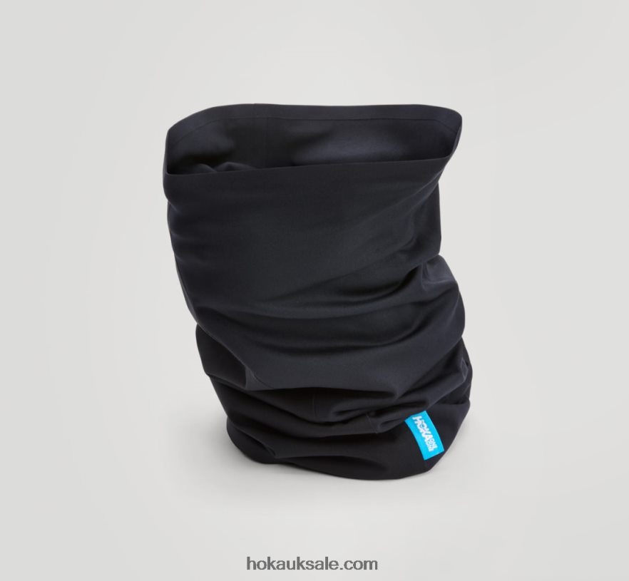 XHPD4N409 Performance Shield Neck Gaiter Women Black Hoka