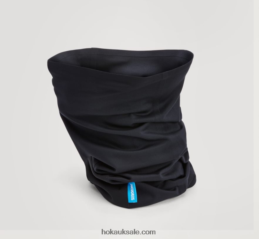 XHPD4N409 Performance Shield Neck Gaiter Women Black Hoka