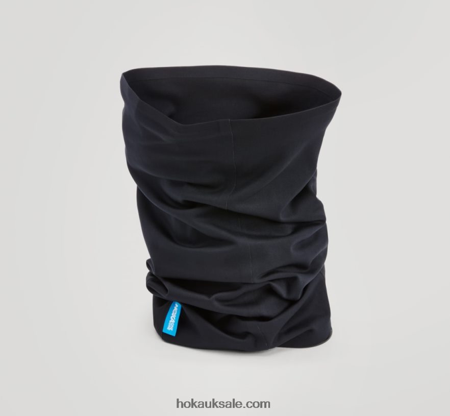 XHPD4N409 Performance Shield Neck Gaiter Women Black Hoka