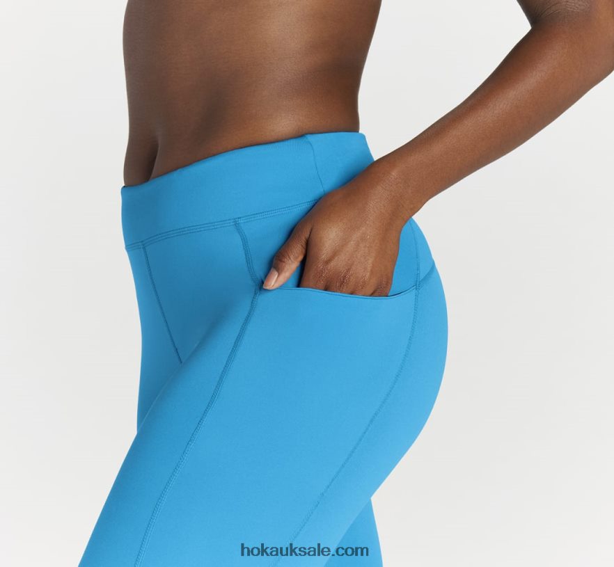 XHPD4N364 Performance Tight Women Ibiza Blue Hoka