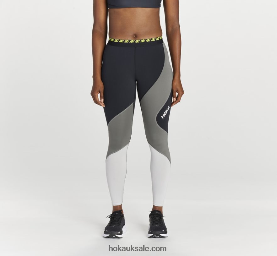 XHPD4N367 Hupana Tight Women Black Hoka