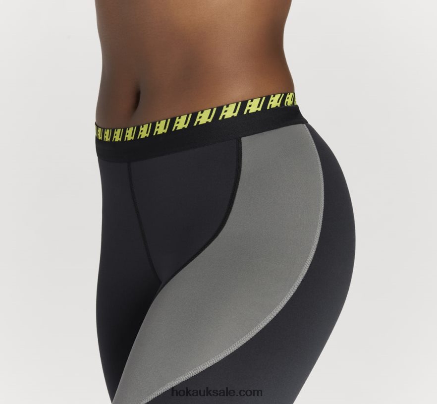 XHPD4N367 Hupana Tight Women Black Hoka