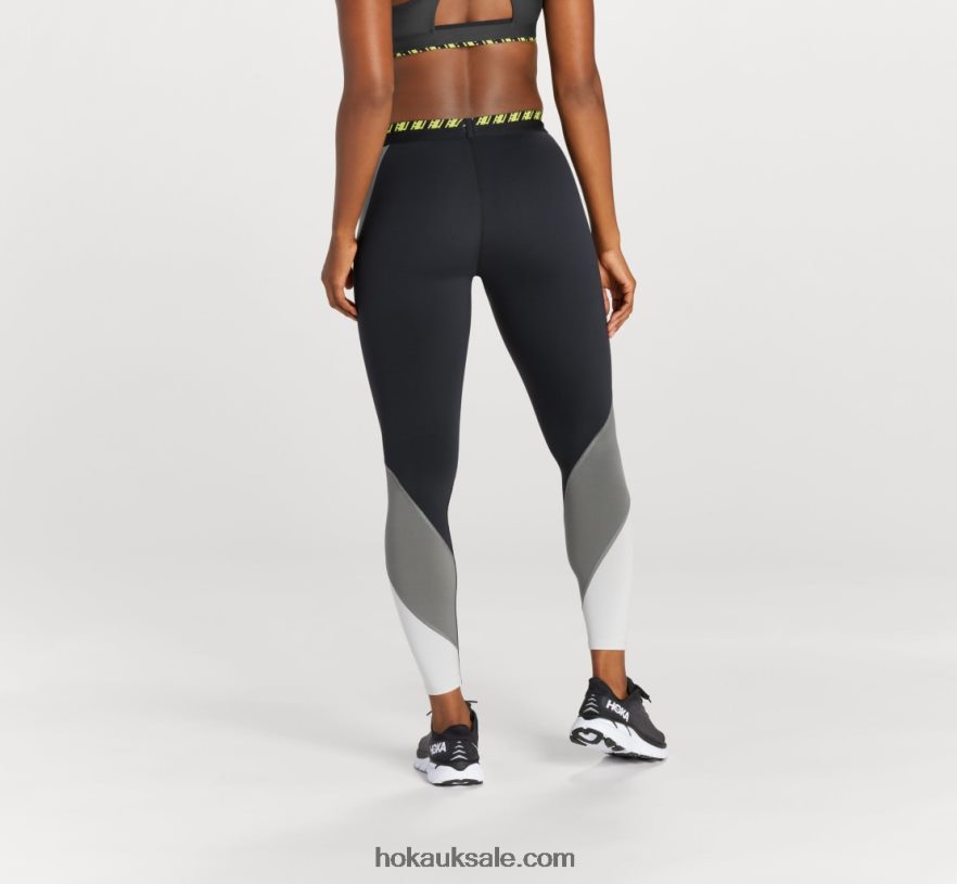 XHPD4N367 Hupana Tight Women Black Hoka