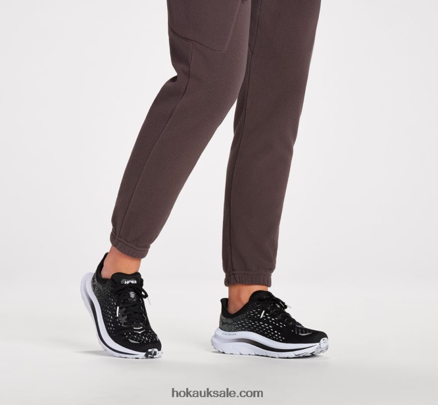 XHPD4N368 Fleece Jogger Women Raisin Hoka