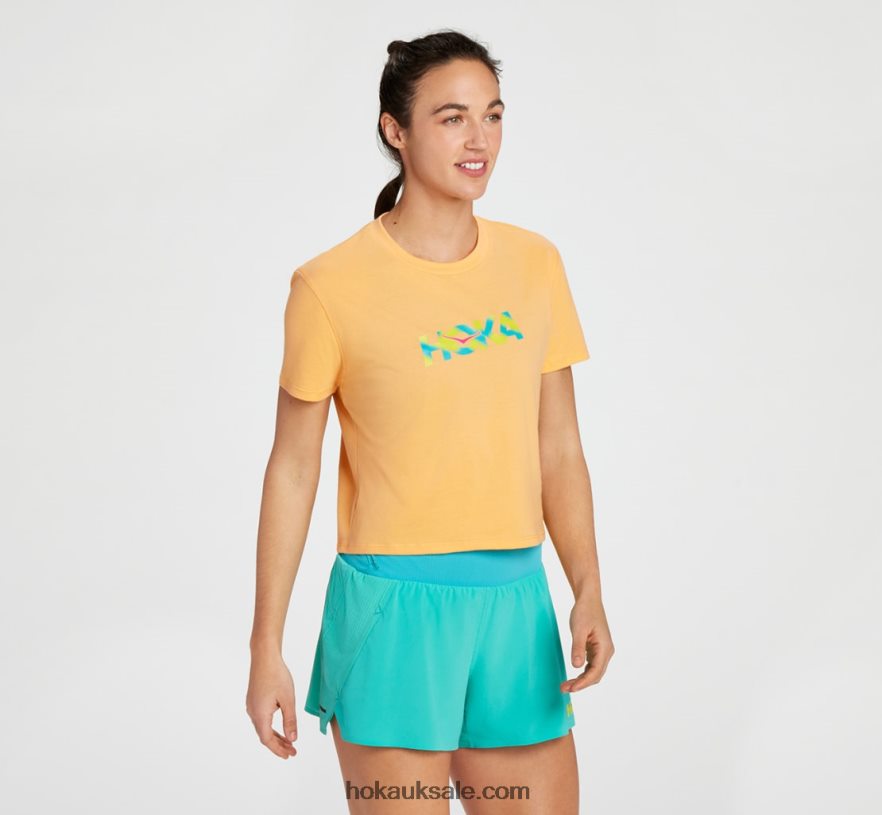 XHPD4N317 All-Day Tee Women Bluing Hoka