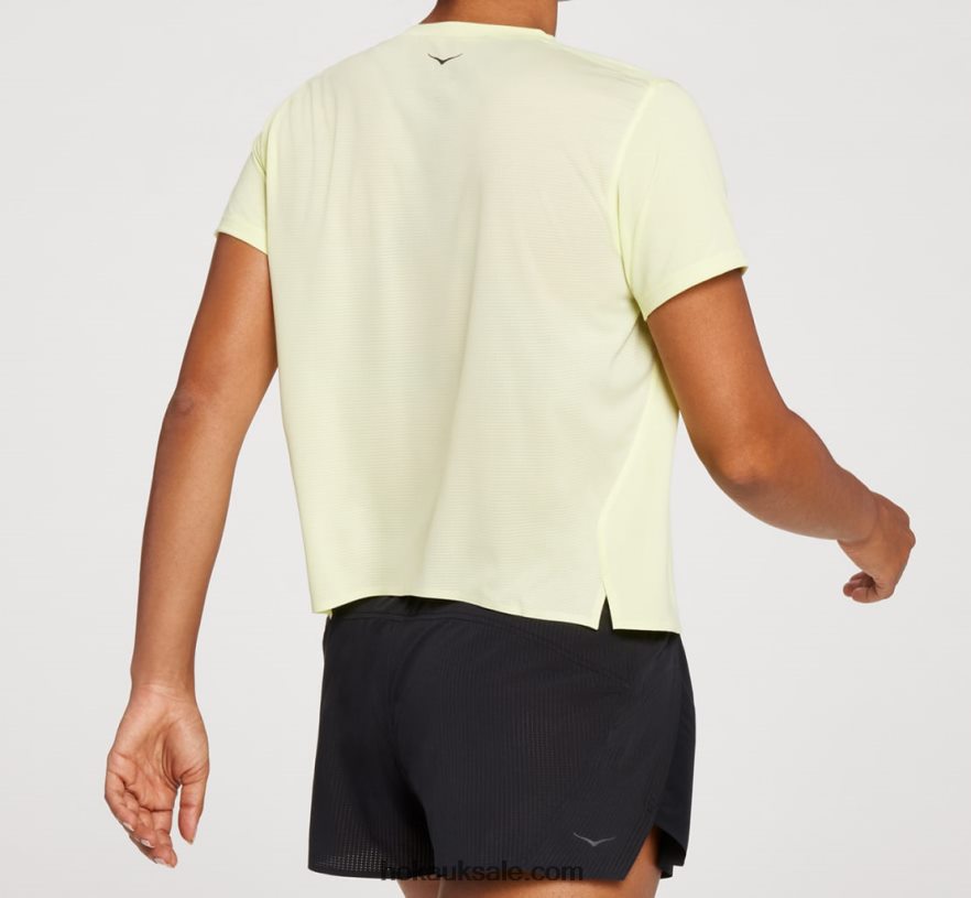 XHPD4N318 Short Sleeve Women Cyclamen Hoka