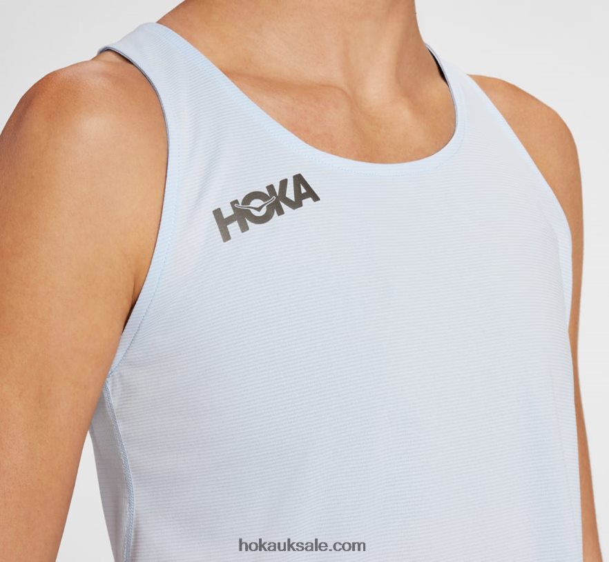 XHPD4N321 Tank Women Mock Orange Hoka