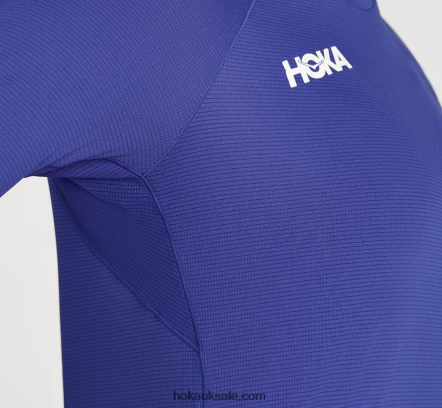 XHPD4N327 Glide 3/4 Sleeve Women Bluing Hoka