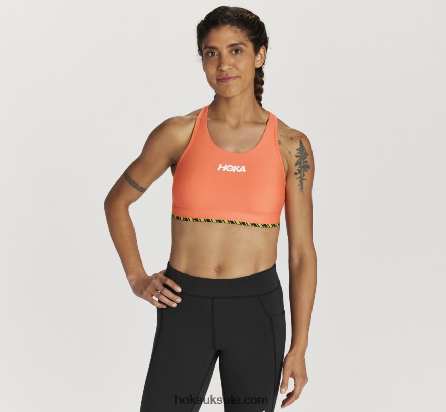 XHPD4N330 Hupana Sports Bra Women Camellia Hoka