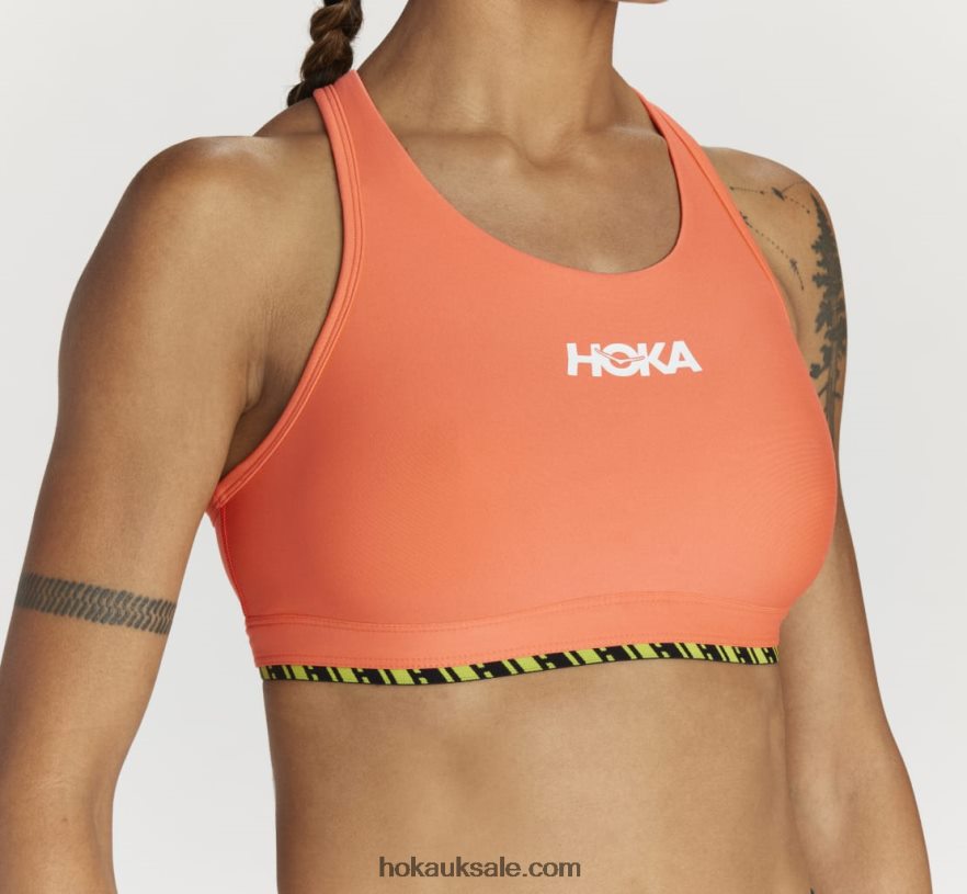 XHPD4N330 Hupana Sports Bra Women Camellia Hoka