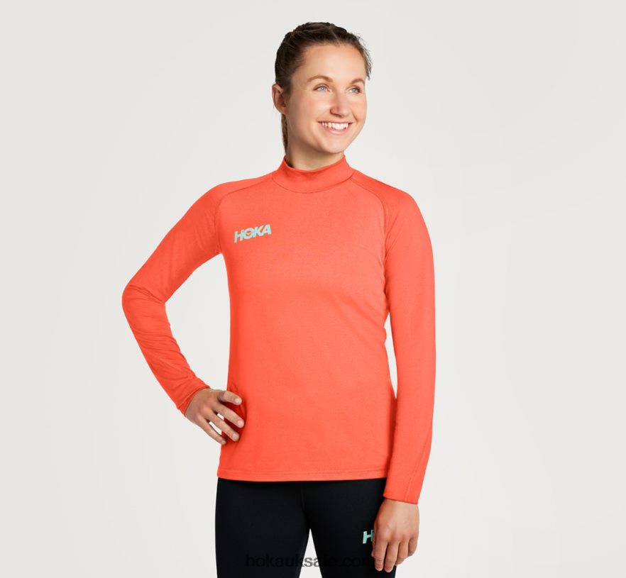 XHPD4N333 Merino Midlayer Women Camelia Hoka