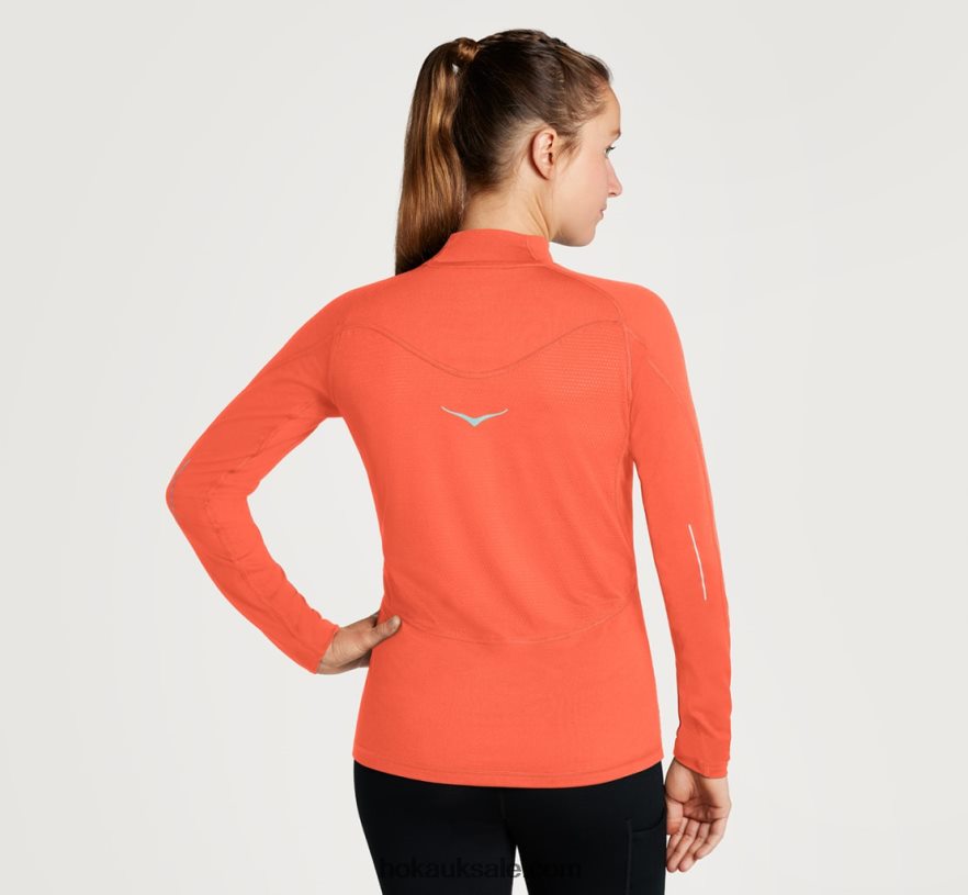 XHPD4N333 Merino Midlayer Women Camelia Hoka