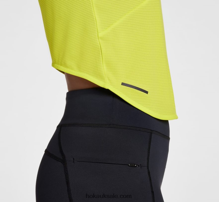 XHPD4N341 Glide Tank Women Evening Primrose Hoka