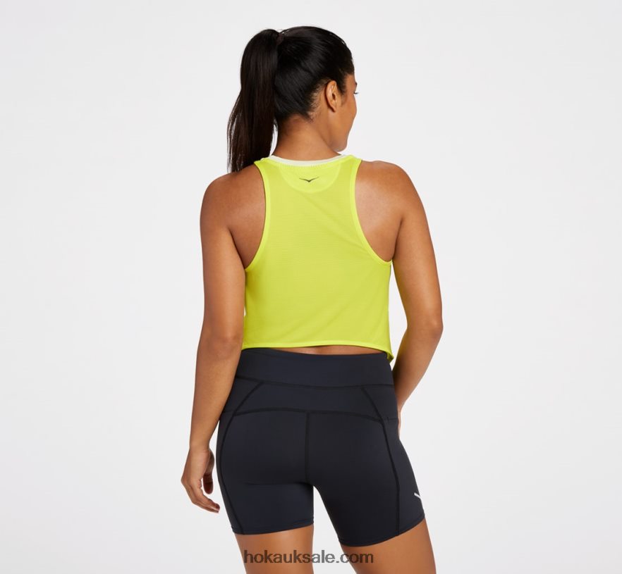 XHPD4N341 Glide Tank Women Evening Primrose Hoka