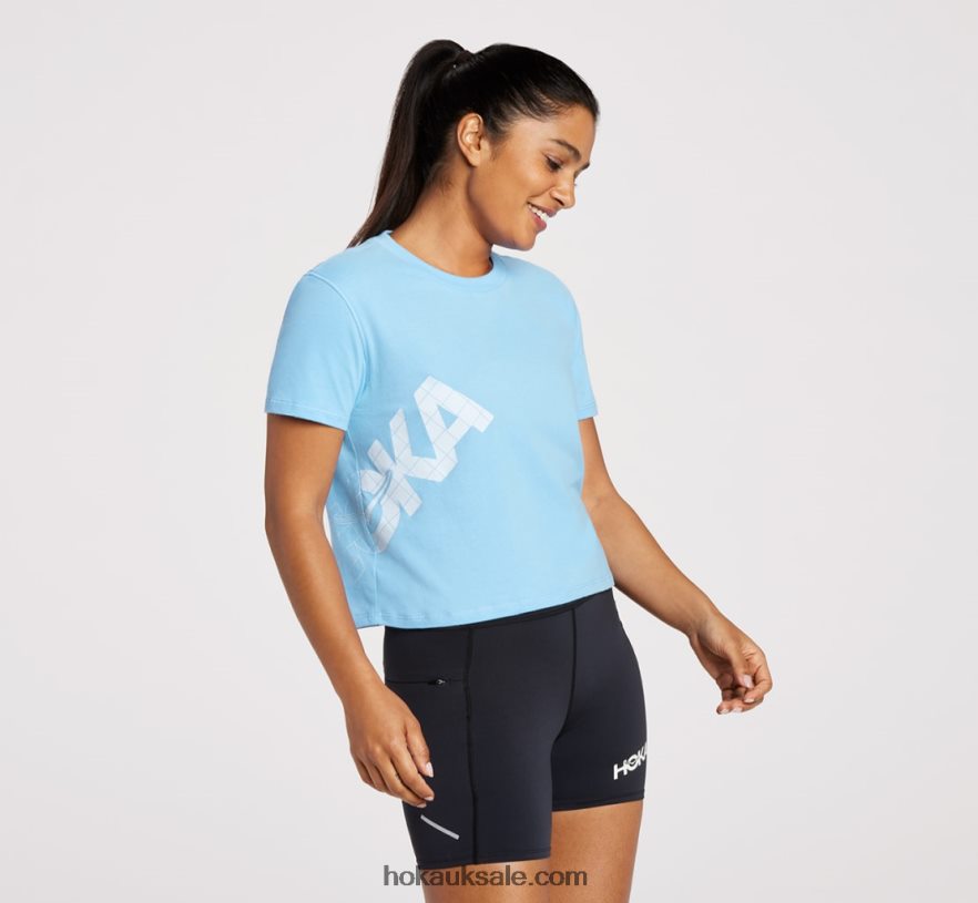 XHPD4N343 All-Day Tee Women All Aboard Hoka