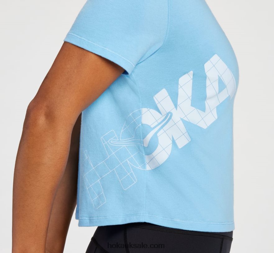 XHPD4N343 All-Day Tee Women All Aboard Hoka