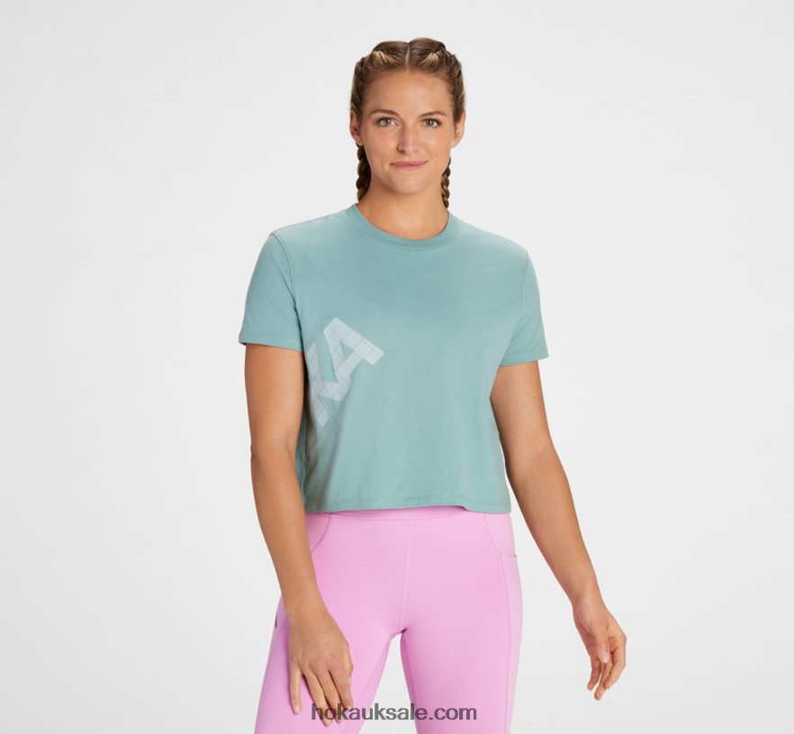 XHPD4N347 All-Day Tee Women Trellis Hoka