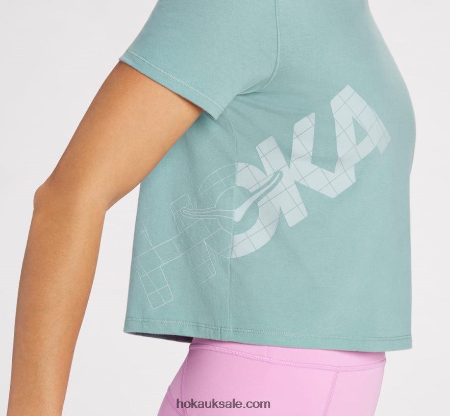 XHPD4N347 All-Day Tee Women Trellis Hoka