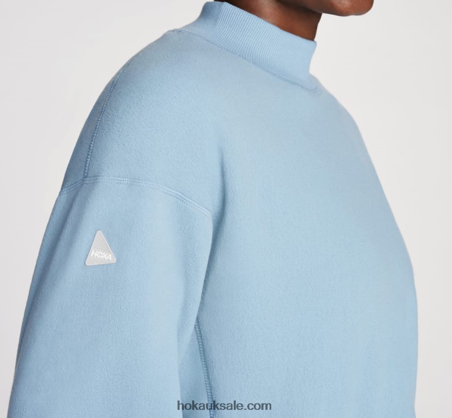 XHPD4N349 Fleece Crew Women Mountain Spring Hoka