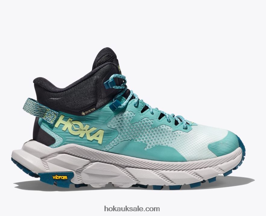 XHPD4N142 Trail Code GTX Women Blue Glass/Coastal Shade Hoka