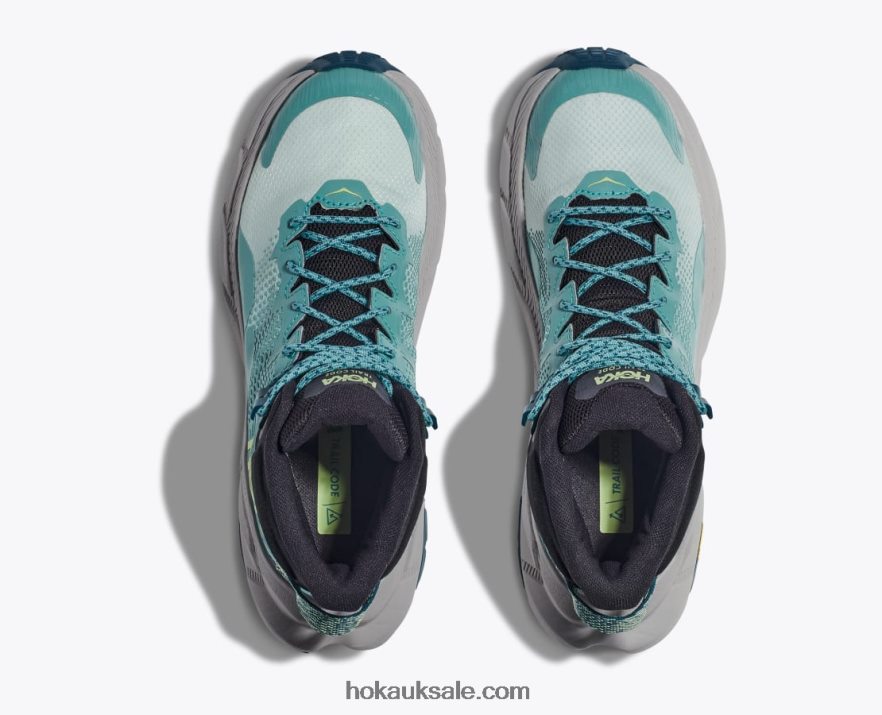 XHPD4N142 Trail Code GTX Women Blue Glass/Coastal Shade Hoka