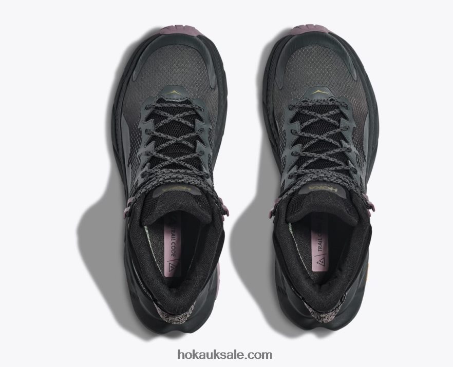 XHPD4N143 Trail Code GTX Women Black/Castlerock Hoka