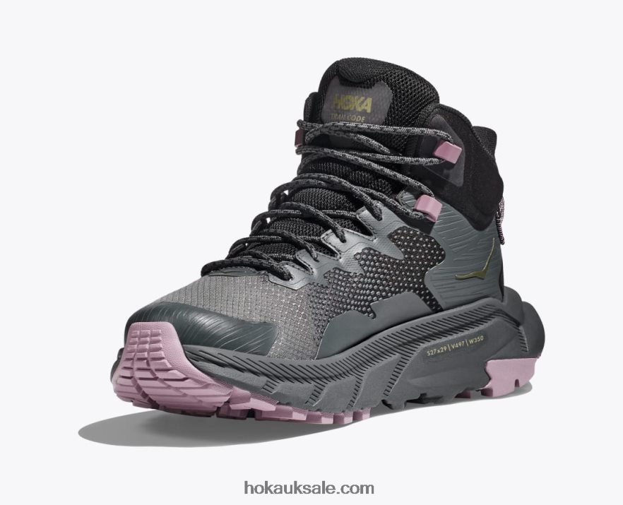 XHPD4N143 Trail Code GTX Women Black/Castlerock Hoka