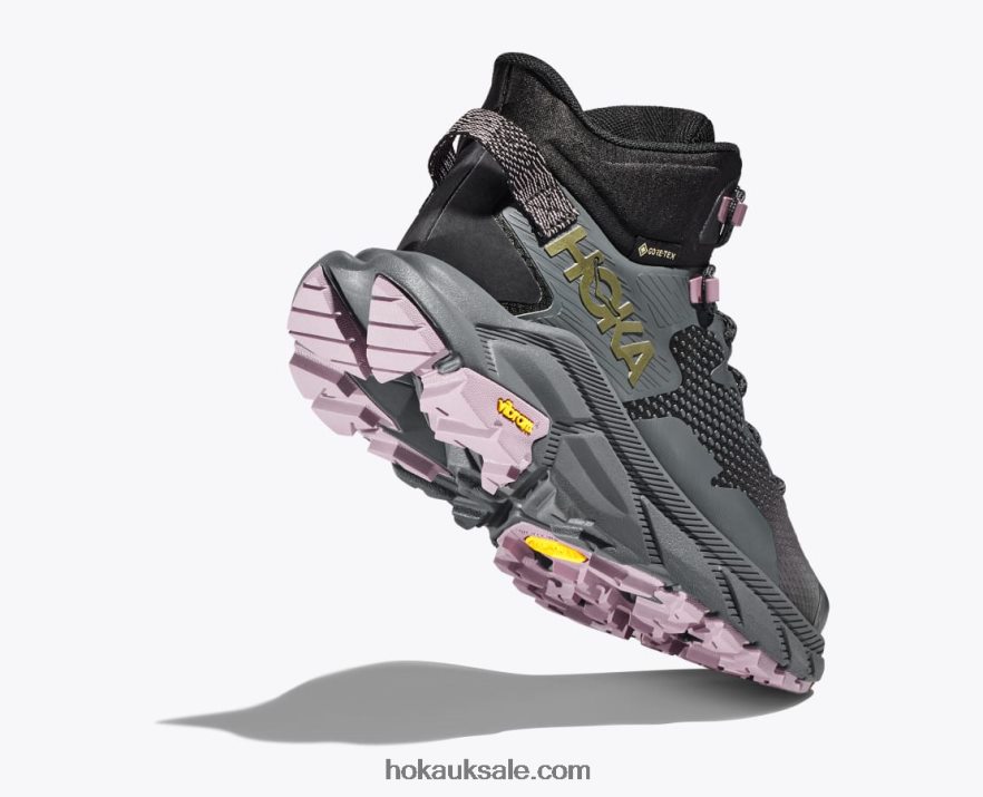 XHPD4N143 Trail Code GTX Women Black/Castlerock Hoka