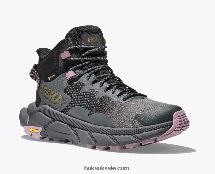 XHPD4N143 Trail Code GTX Women Black/Castlerock Hoka