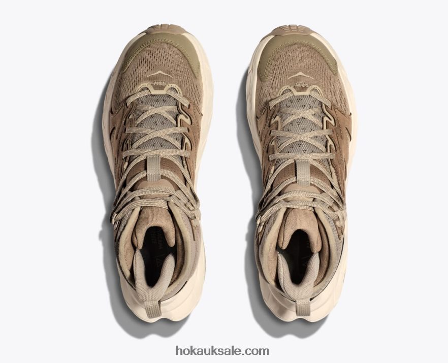 XHPD4N144 Anacapa Breeze Mid Women Dune/Eggnog Hoka