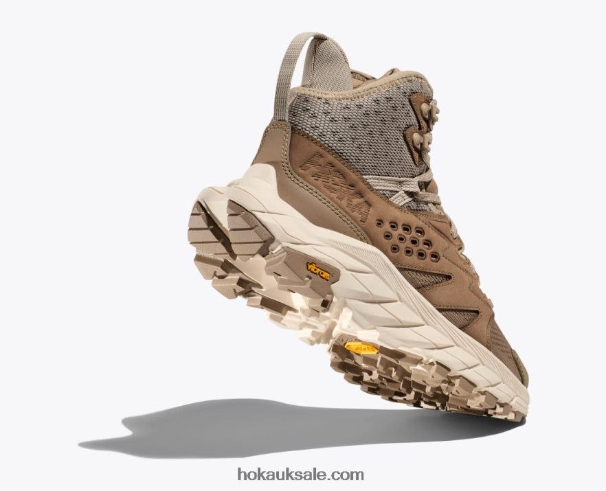 XHPD4N144 Anacapa Breeze Mid Women Dune/Eggnog Hoka