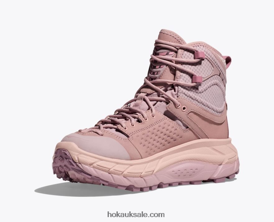 XHPD4N146 Tor Ultra Hi Women Pale Mauve/Peach Whip Hoka
