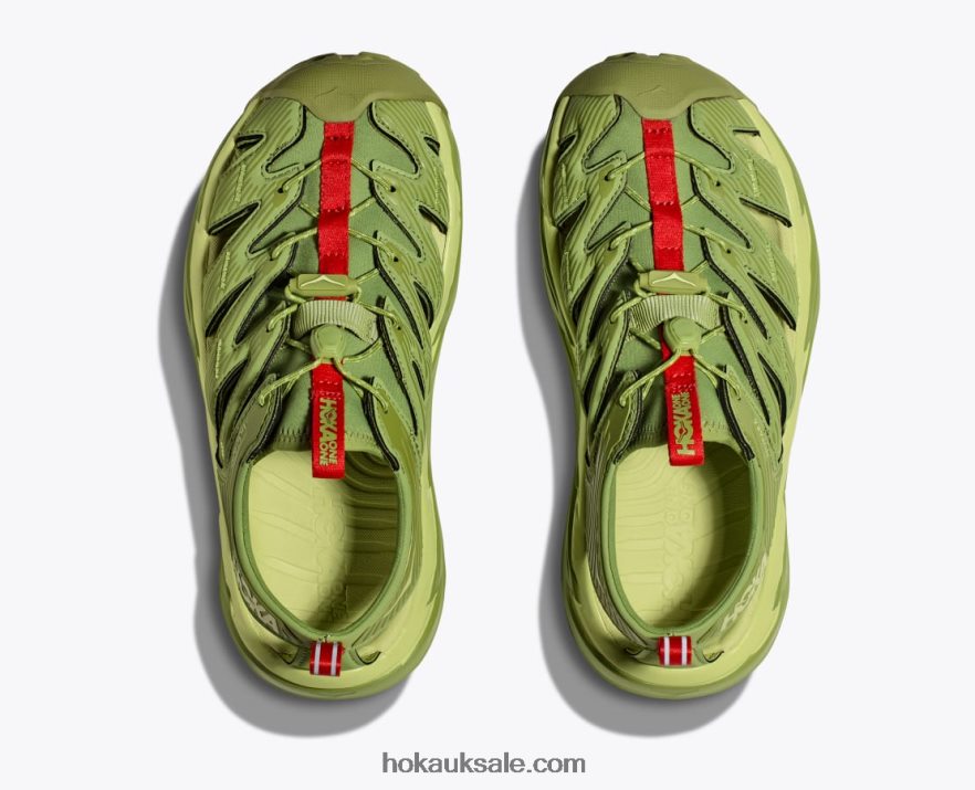 XHPD4N158 Hopara Women Dark Citron/Luminary Green Hoka