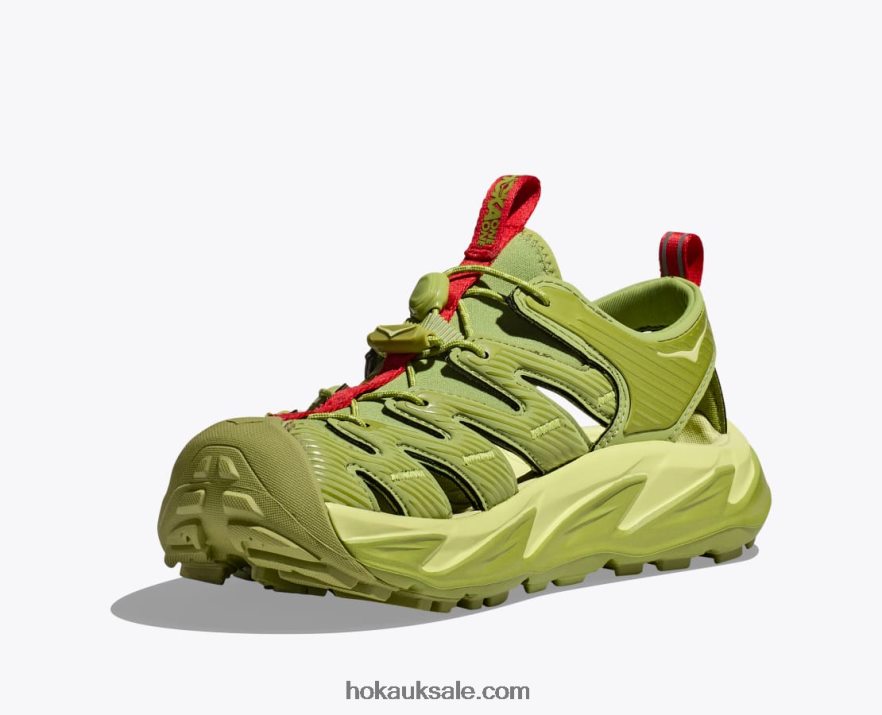 XHPD4N158 Hopara Women Dark Citron/Luminary Green Hoka