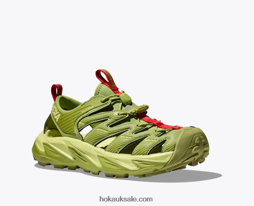 XHPD4N158 Hopara Women Dark Citron/Luminary Green Hoka