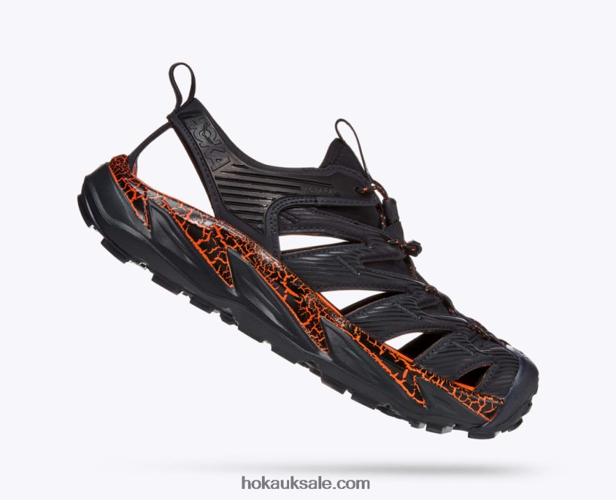 XHPD4N161 Hopara Women Blue Graphite/Persimmon Orange Hoka