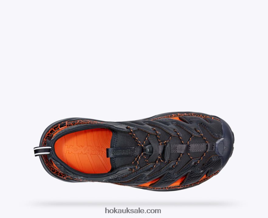 XHPD4N161 Hopara Women Blue Graphite/Persimmon Orange Hoka
