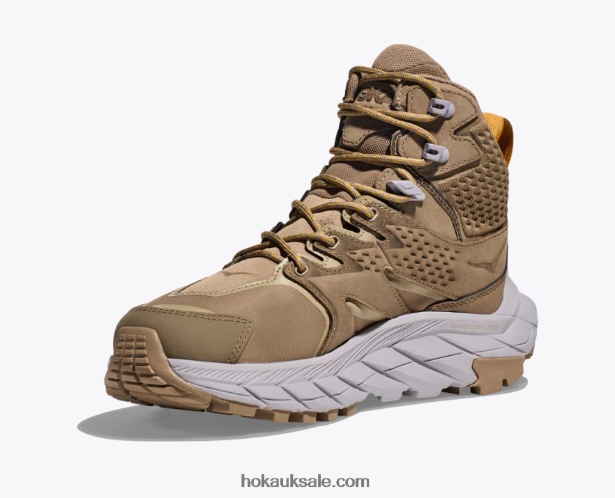 XHPD4N167 Anacapa Mid GTX Women Dune/Lilac Marble Hoka