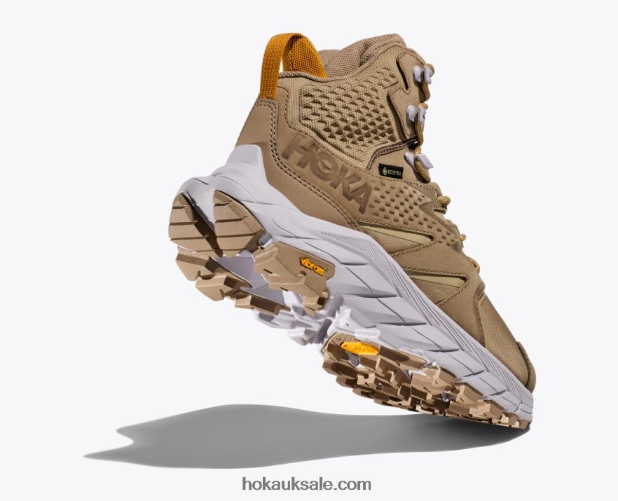 XHPD4N167 Anacapa Mid GTX Women Dune/Lilac Marble Hoka