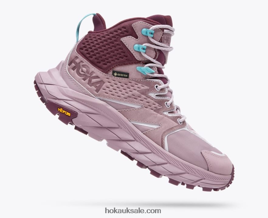 XHPD4N170 Anacapa Mid GTX Women Elderberry/Grape Wine Hoka