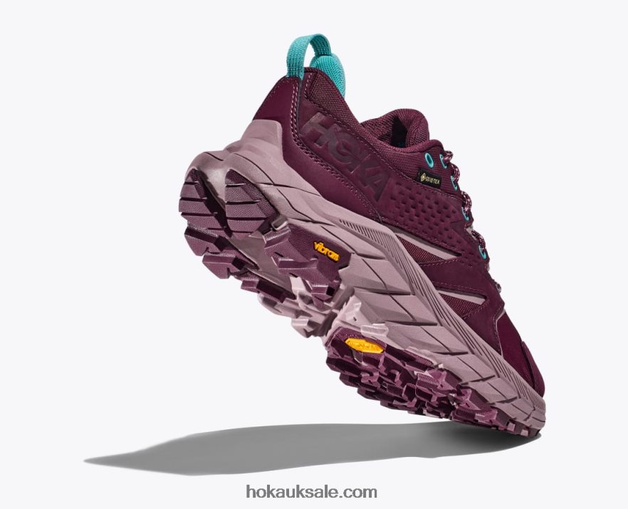 XHPD4N183 Anacapa Low GTX Women Grape Wine/Elderberry Hoka