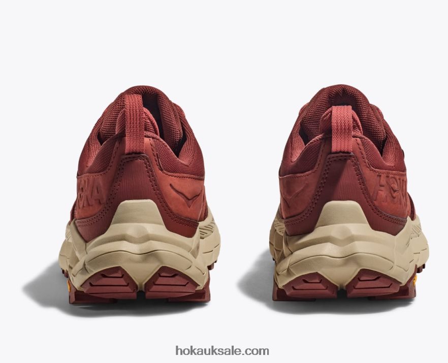 XHPD4N185 Anacapa Low GTX Women Cherry Mahogany/Hot Sauce Hoka