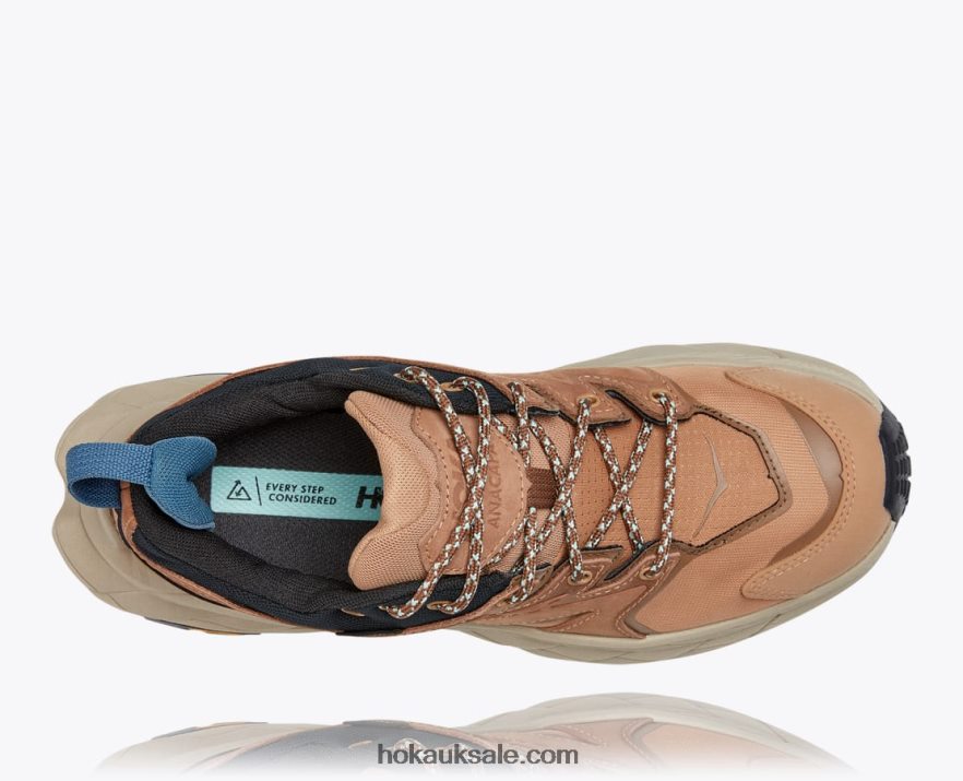 XHPD4N187 Anacapa Low GTX Women Tiger's Eye/Black Hoka