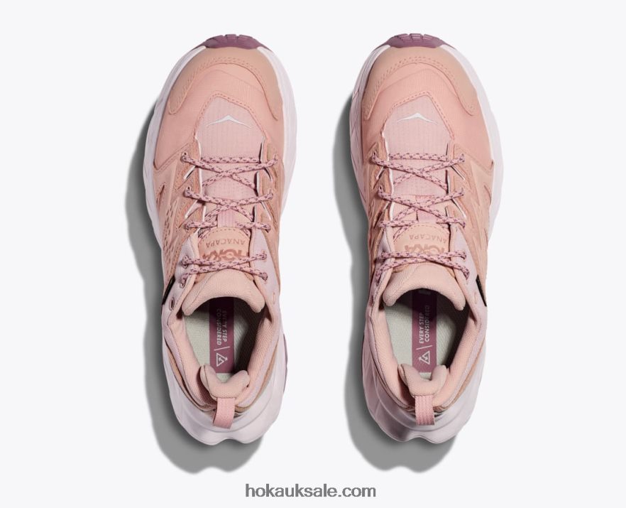 XHPD4N196 Anacapa Low GTX Women Peach Whip/Wistful Mauve Hoka