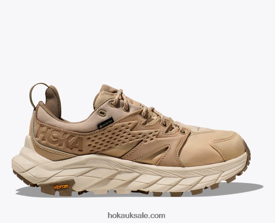 XHPD4N197 Anacapa Low GTX Women Shifting Sand/Eggnog Hoka