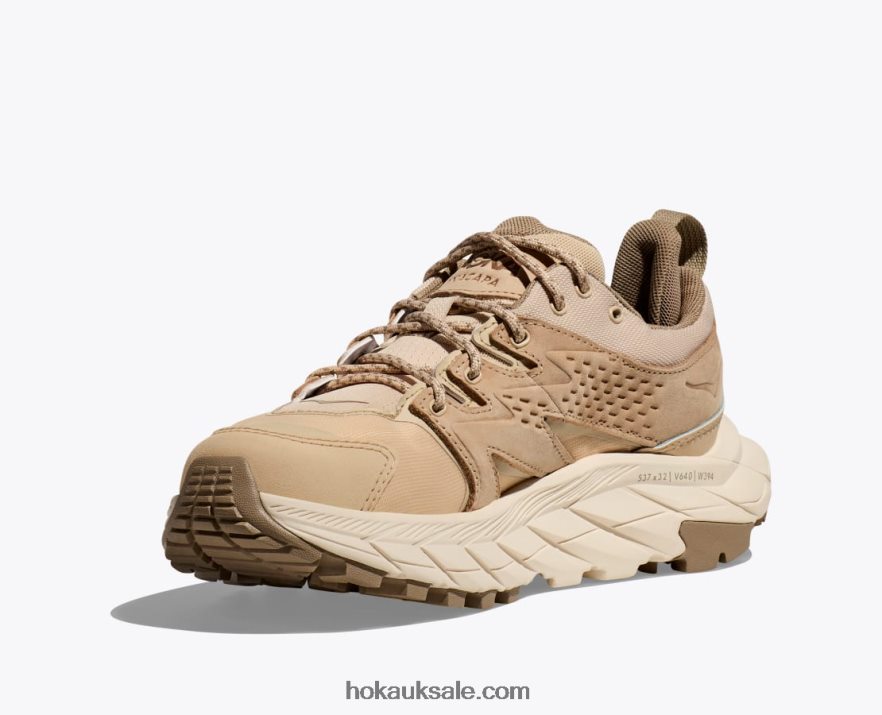 XHPD4N197 Anacapa Low GTX Women Shifting Sand/Eggnog Hoka
