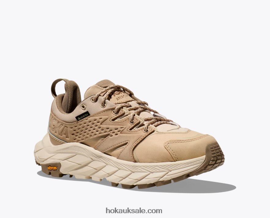 XHPD4N197 Anacapa Low GTX Women Shifting Sand/Eggnog Hoka
