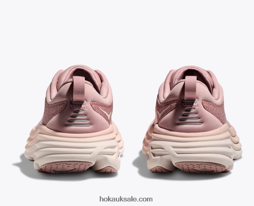 XHPD4N10 Bondi 8 Women Pale Mauve/Peach Whip Hoka
