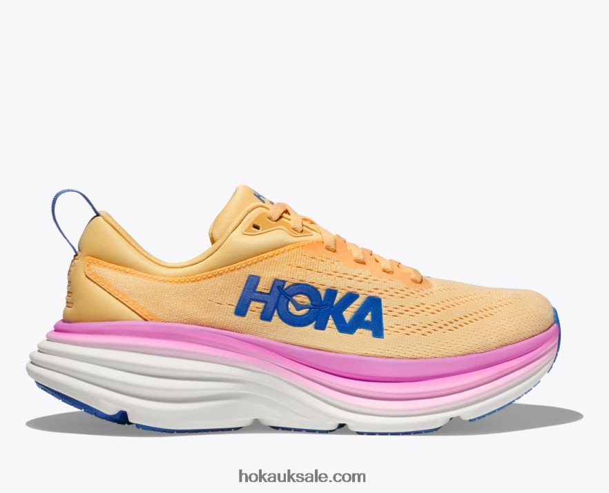XHPD4N12 Bondi 8 Women Impala/Cyclamen Hoka
