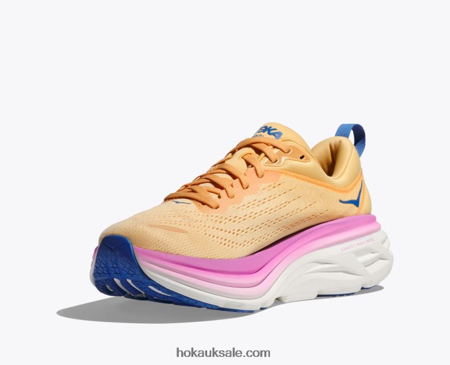 XHPD4N12 Bondi 8 Women Impala/Cyclamen Hoka